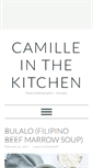 Mobile Screenshot of camilleinthekitchen.com